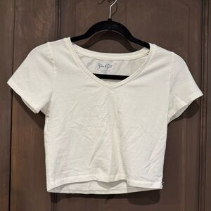 John Galt Crop Top
Cream